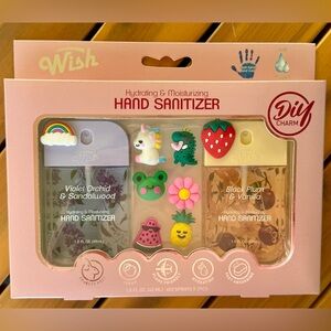 Wish Wish DIY Charm Hand Sanitizer Set Hydrating Formula